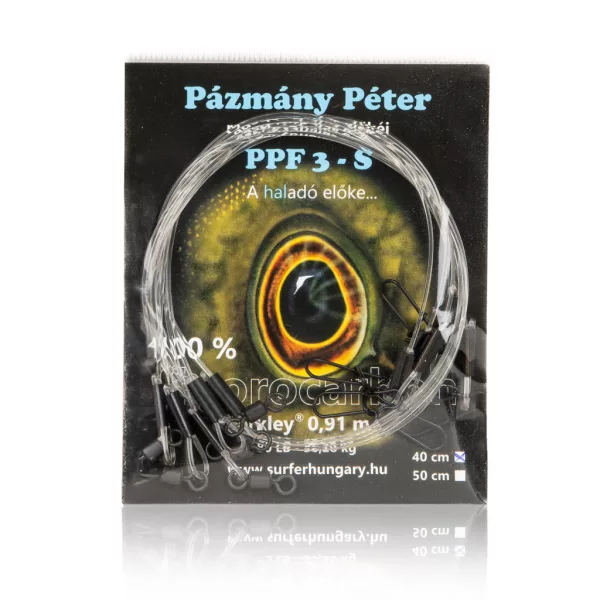 Pázmány Péter Berkley 100% Fluorocarbon Terminale da spinning 0,91mm 40cm