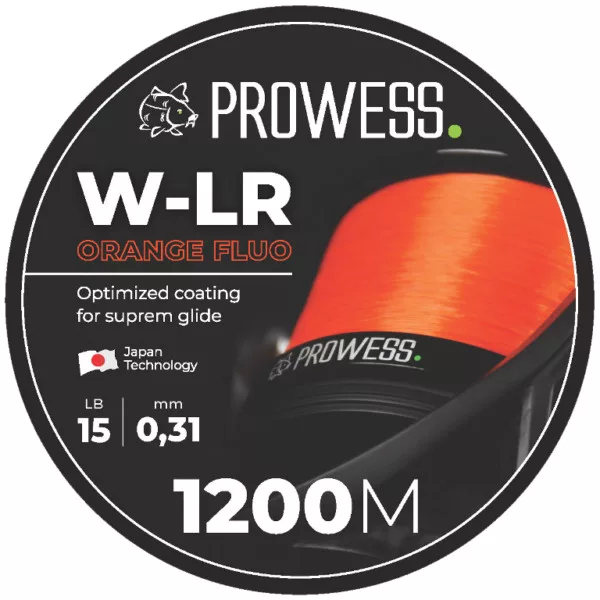 Prowess NYLON W-LR 0,31mm - 1200m - Orange - Arancione