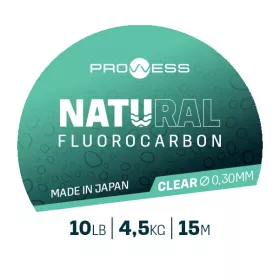   Prowess Natural Fluorocarbon 0,50mm 15m Filo Fluorocarbon per Terminali