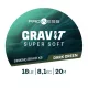 Prowess Gravi-T Super Soft X8 Verde Scuro Trecciato affondante per terminale 25lb 20m