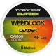 Prowess Weedlook Leader Line 45lb 5m Marrone Filo Leadcore