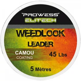 Prowess Weedlook Leader Line 45lb 5m Camou Filo Leadcore