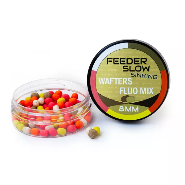 Promix Feeder Slow Sinking Fluo Mix 8mm Aromamentes Wafter 20gr