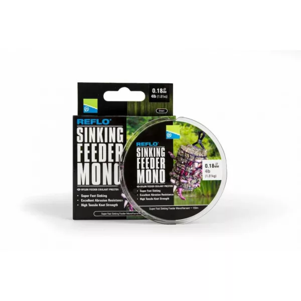 Preston Sinking Feeder Mono 0,18mm Lenza madre