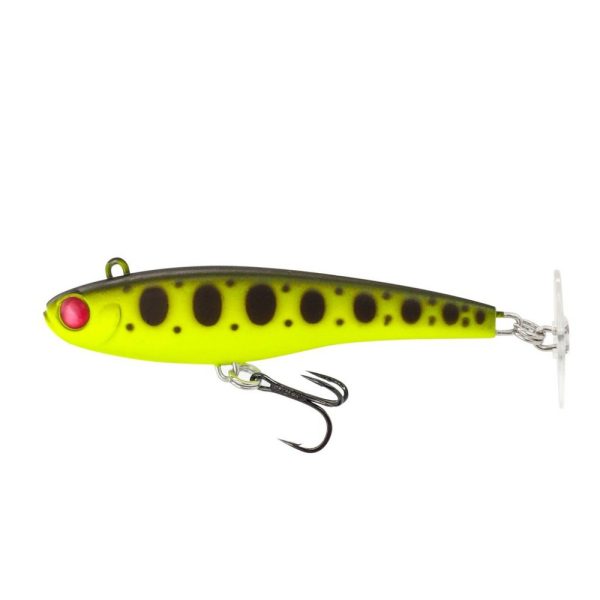 FIIISH PowerTail 64mm 12gr Flash Mat - UV - Fast Tailspin