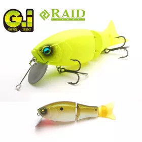 Raid G.I. 9,4cm 35gr 005 Pearl Shad Wobbler
