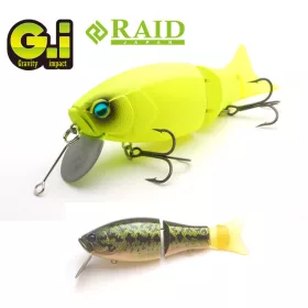 Raid G.I. 9,4cm 35gr 006 Black BB Wobbler