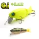 Raid G.I. 9,4cm 35gr 006 Black BB Wobbler