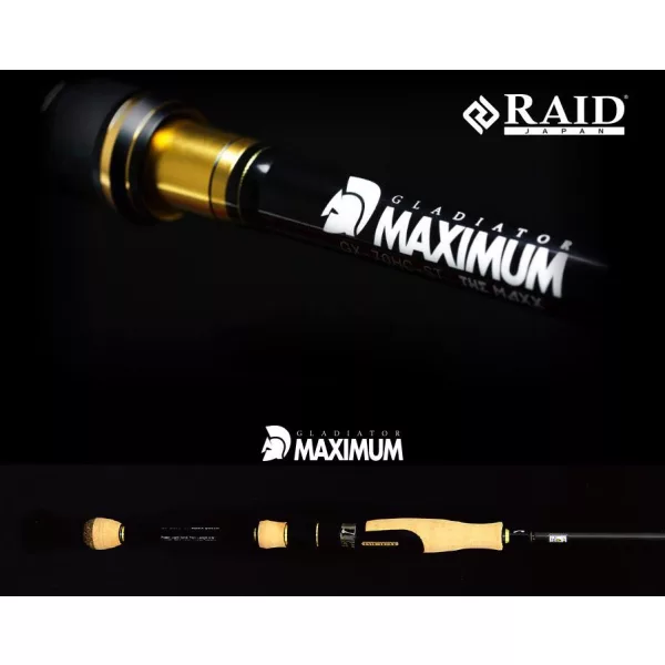 Raid Maximum GX-64LS-ST Maxx Queen 1,93m 7gr 1 Részes Pergető Bot