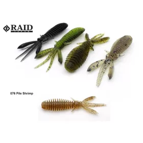 Raid Egubug 6,3cm 076 Pile Shrimp Imitazione Insetto 8pz