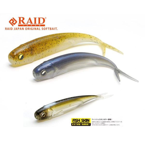 Raid Fish Roller Fish Skin 8,9cm 079 The Bait Esca Morbida 7pz