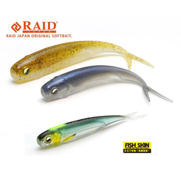Raid Fish Roller Fish Skin 8,9cm 082 Hustler Esca Morbida 7pz