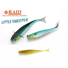 Raid Little Sweeper 7,6cm 064 Sand Fish Shad in Gomma 7pz