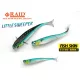 Raid Little Sweeper Fish Skin 7,6cm 082 Hustler Gomma Esche 7 pezzi