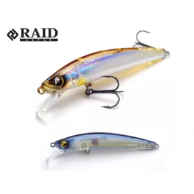 Raid Level Minnow Quik72 7,2cm 5,2gr 010 Ghost Shad Wobbler