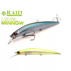 Raid Level Minnow 12,5cm 14gr 022 Pearly Chart Wobbler