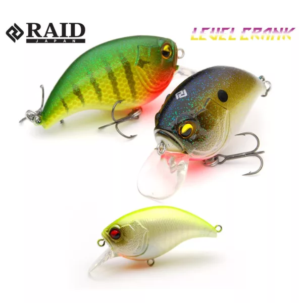 Raid Level Crank 5,1cm 10,5gr 017 Pearly Chart Wobbler