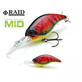   Raid Level Crank Mid 5,9cm 10,5gr 019 American Yashizari Wobbler