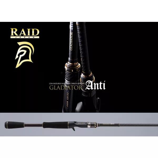 Raid Gladiator Anti Cast GA610MHC Baltoro 2,08m 8,7-28gr 1 Részes Casting Pergető Bot