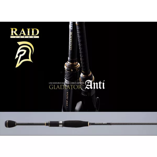 Raid Gladiator Anti GA-61UL-SS Fixer 1,85m 0,9-5,2gr 1 Részes Pergető Bot