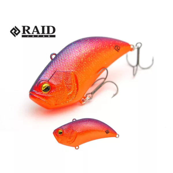 Raid Level Vib B.I.G 6,3cm 17gr 010 Orange Punch Wobbler