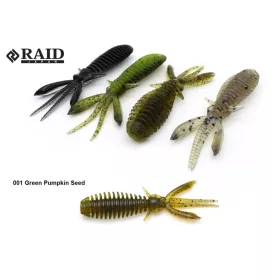   Raid Egubug 6,3cm 001 Green Pumpkin Seed Imitazione Scarafaggio 8pz