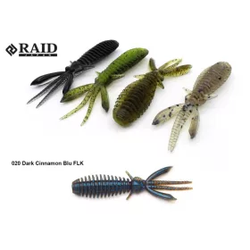   Raid Egubug 6,3cm 020 Dark Cinnamon Blu Flk Imitazione Insetto 8pz