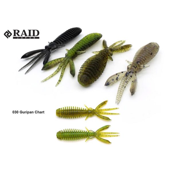 Raid Egubug 6,3cm 030 Guripan Chart Imitazione Insetto 8pz