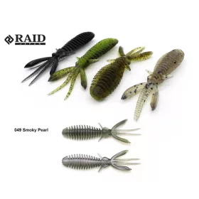 Raid Egubug 6,3cm 049 Smoky Pearl Imitazione Insetto 8pz