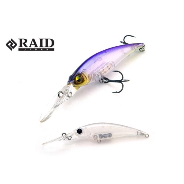 Raid Level Shad Sprinter 68MR 6,8cm 5,9gr 010 Stealth White Wobbler