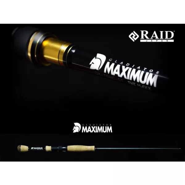 Raid Maximum GX-59ULS Solid Maxx UL 1,75m 3,5gr 1 Részes Pergető Bot