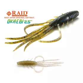 Raid Oka Ebi 6,3cm 040 Ghost Shrimp Esche in Plastica 8pz