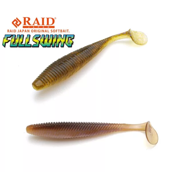 Raid Fullswing 8,9cm 048 Pearl Wakasagi Esche in plastica 7pz