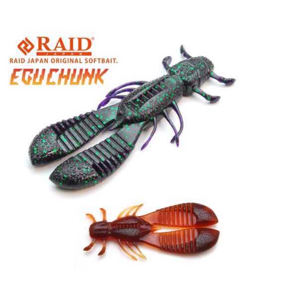 Raid Egu Chunk 8,9cm 059 Co Zari Imitazione Scarafaggio 6pz