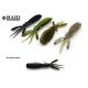 Raid Egubug 6,3cm 051 Black Bitou Imitazione Insetto 8pz