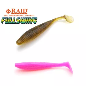 Raid Fullswing 8,9cm 061 Bubblegum Pink Esca in Plastica 7pz