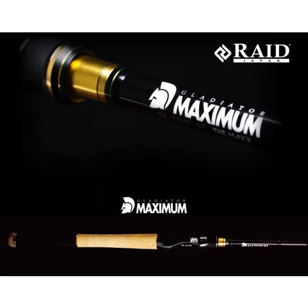 Raid Maximum Cast GX-72MHC Baltoro Heat 2,18m 35gr 2 Részes Casting Pergető Bot
