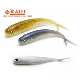 Raid Fish Roller 8,9cm 057 Call White Gomma Esche 7 pezzi