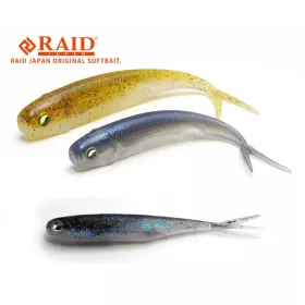 Raid Fish Roller 8,9cm 063 Cosme Shad Gomma Esche 7 pezzi