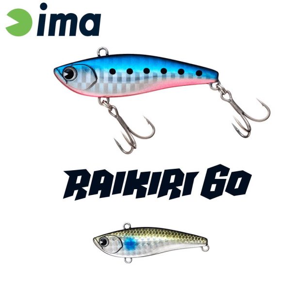 Ima Raikiri Vibration 60 6cm 11gr 004 Mullet Wobbler