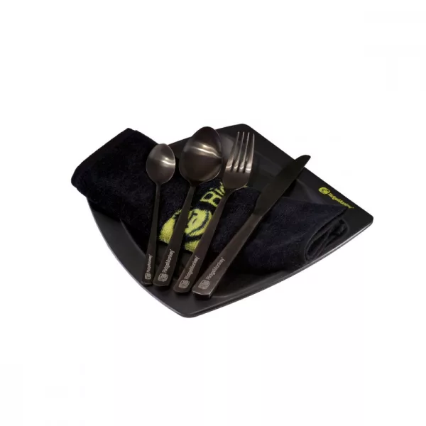 Ridgemonkey SQ DLX Large Plate Set - Set da tavola