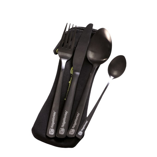 Ridgemonkey DLX Cutlery Set Set Posate 2 pz