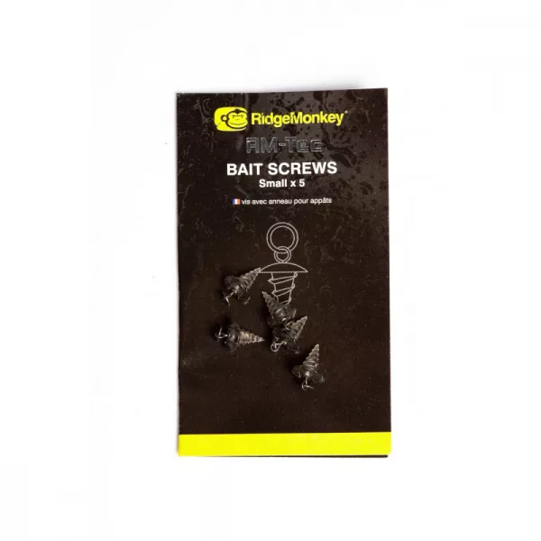 Ridgemonkey Rm-Tec Hook Ring Bait Screws Viti per esca 5 pz