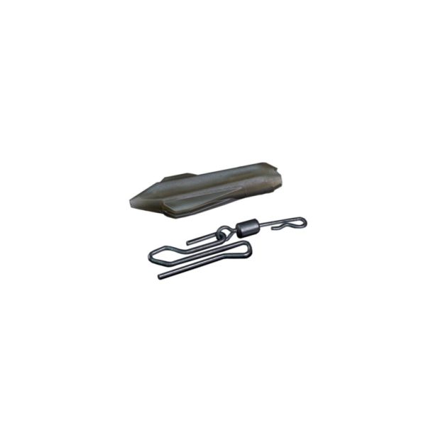 Ridgemonkey Connexion Uni Lead Clip Clip per Piombo Camo Brown 5 pz