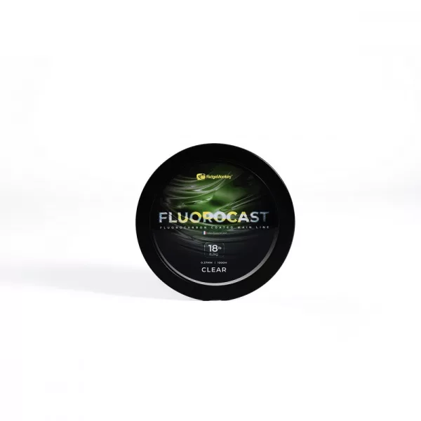 RIDGEMONKEY FLUOROCAST FLUORO COATED FILO PRINCIPALE RIVESTITO 0.37MM/18LB 1000M - Filo principale - Filo monofilamento
