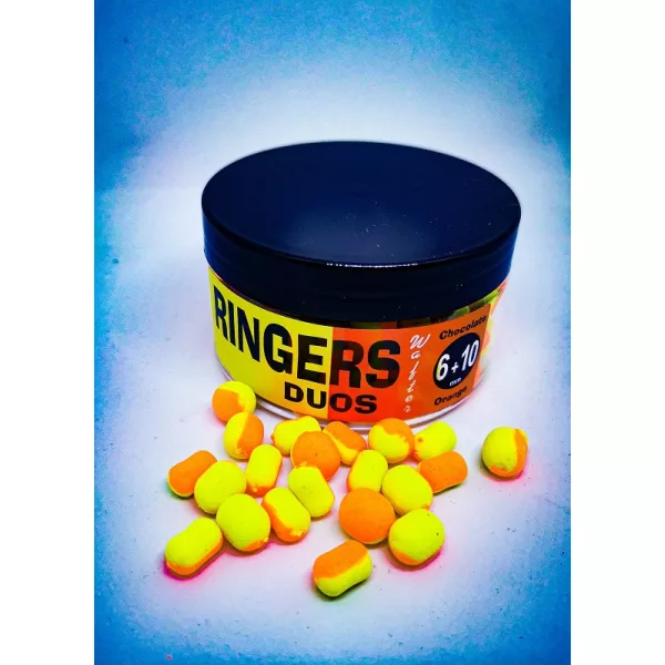 Ringers Giallo-Arancia 6-10mm Duos Wafters 80gr