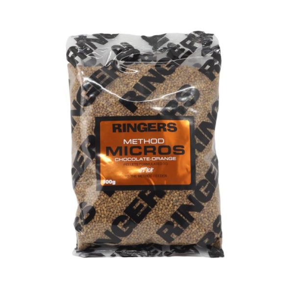 Ringers Method Micro Pellets Choco Orange 2mm Pellet da pastura 900gr