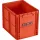 ROK Set Contenitori con Coperchio 40x30x32cm Arancione