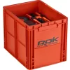 ROK Set Contenitori con Coperchio 40x30x32cm Arancione