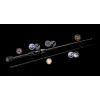 Sportex Rival Distance Rig Dropshot 2,47m 4-28gr Canna da Spinning 2 Pezzi